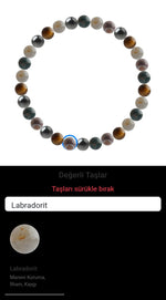Özel Tasarım Elastik Misineli - 30 Taş - Özel Tasarım Görseli