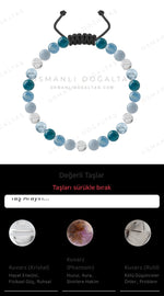 Özel Tasarım Merdiven Kapama Bileklik - 27 Taş - Özel Tasarım Görseli