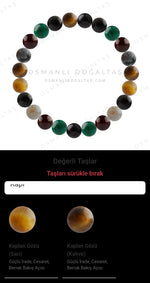 Özel Tasarım Elastik Misineli - 23 Taş - Özel Tasarım Görseli
