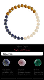 Özel Tasarım Elastik Misineli - 30 Taş - Özel Tasarım Görseli