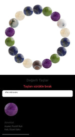 Özel Tasarım Elastik Misineli - 18 Taş - Özel Tasarım Görseli