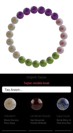 Özel Tasarım Elastik Misineli - 23 Taş - Özel Tasarım Görseli