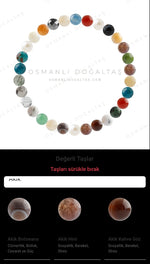 Özel Tasarım Elastik Misineli - 30 Taş - Özel Tasarım Görseli