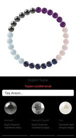 Özel Tasarım Elastik Misineli - 30 Taş - Özel Tasarım Görseli