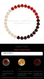 Özel Tasarım Elastik Misineli - 30 Taş - Özel Tasarım Görseli