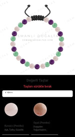 Özel Tasarım Merdiven Kapama Bileklik - 27 Taş - Özel Tasarım Görseli