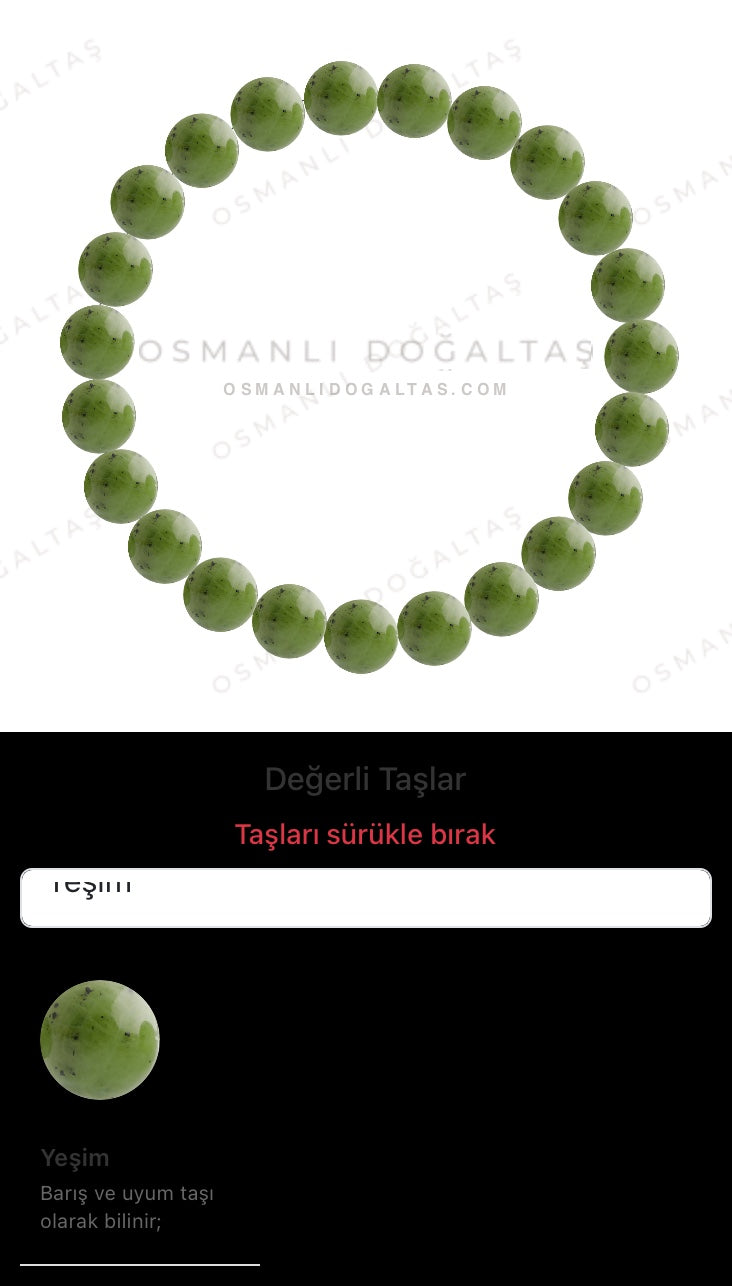 Özel Tasarım Elastik Misineli - 23 Taş - Özel Tasarım Görseli