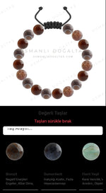 Özel Tasarım Merdiven Kapama Bileklik - 18 Taş - Özel Tasarım Görseli