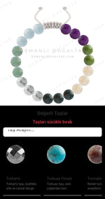 Özel Tasarım Merdiven Kapama Bileklik - 20 Taş - Özel Tasarım Görseli