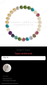 Özel Tasarım Elastik Misineli - 27 Taş - Özel Tasarım Görseli