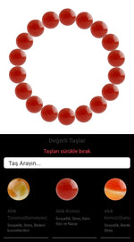 Özel Tasarım Elastik Misineli - 18 Taş - Özel Tasarım Görseli