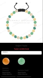 Özel Tasarım Merdiven Kapama Bileklik - 27 Taş - Özel Tasarım Görseli