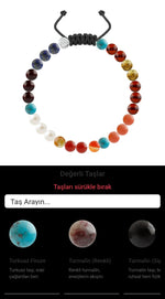 Özel Tasarım Merdiven Kapama Bileklik - 27 Taş - Özel Tasarım Görseli