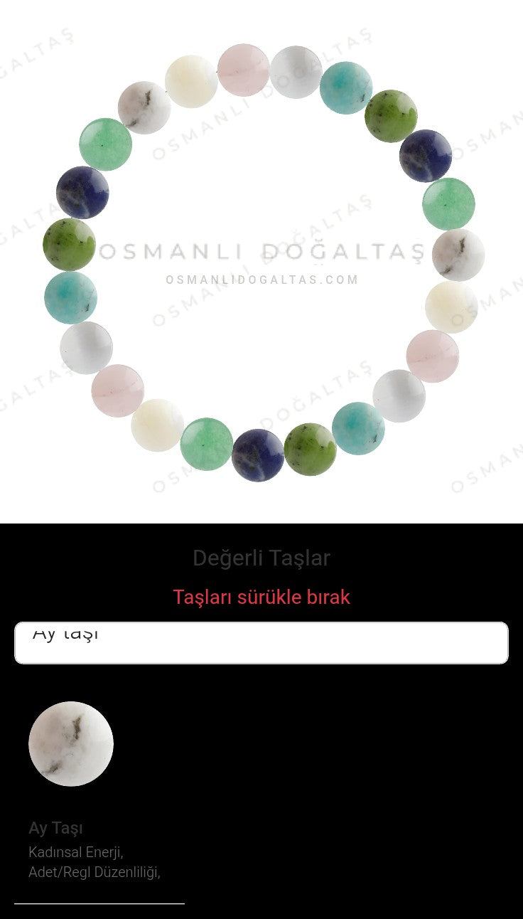 Özel Tasarım Elastik Misineli - 23 Taş - Özel Tasarım Görseli