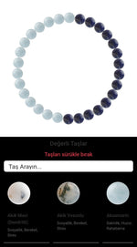 Özel Tasarım Elastik Misineli - 30 Taş - Özel Tasarım Görseli