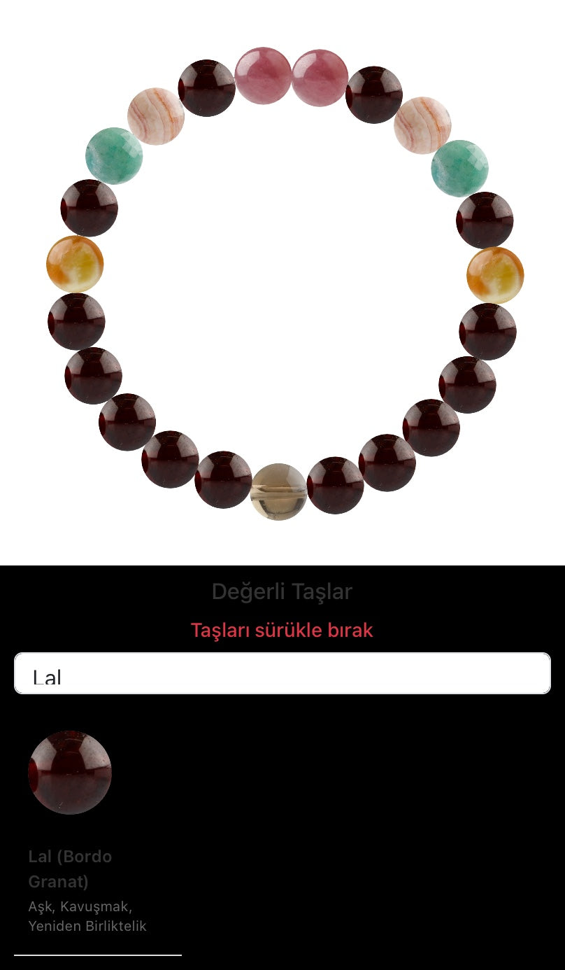 Özel Tasarım Elastik Misineli - 23 Taş - Özel Tasarım Görseli