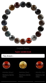 Özel Tasarım Elastik Misineli - 20 Taş - Özel Tasarım Görseli