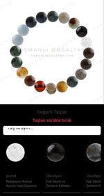 Özel Tasarım Elastik Misineli - 20 Taş - Özel Tasarım Görseli