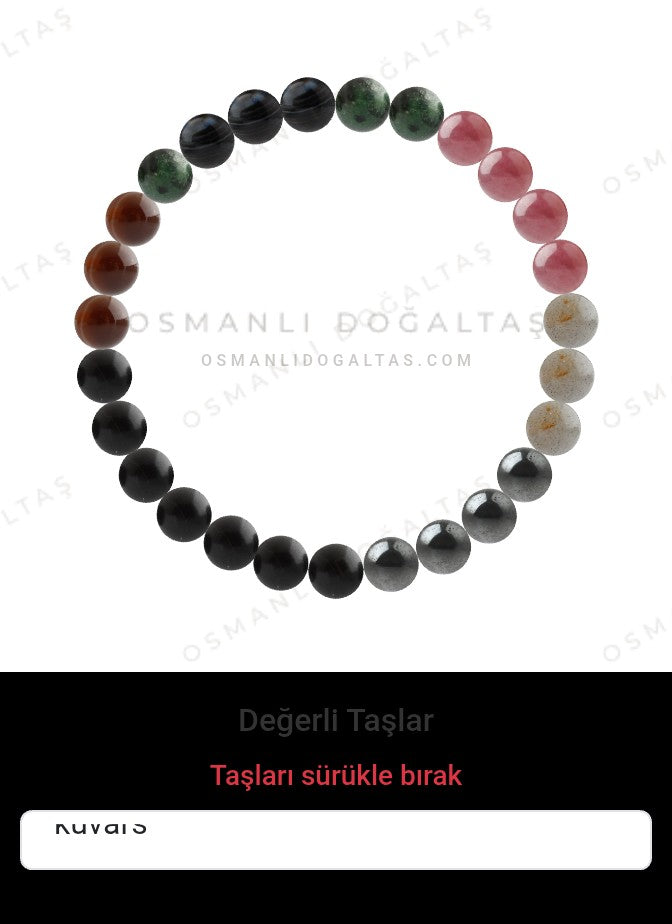 Özel Tasarım Elastik Misineli - 27 Taş - Özel Tasarım Görseli
