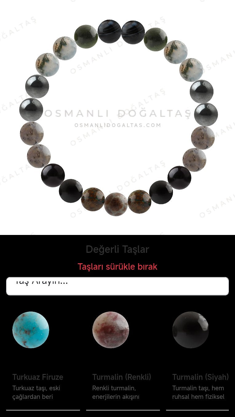 Özel Tasarım Elastik Misineli - 23 Taş - Özel Tasarım Görseli