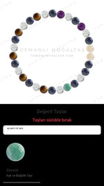 Özel Tasarım Elastik Misineli - 30 Taş - Özel Tasarım Görseli