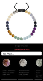 Özel Tasarım Merdiven Kapama Bileklik - 27 Taş - Özel Tasarım Görseli