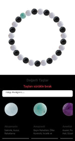 Özel Tasarım Elastik Misineli - 27 Taş - Özel Tasarım Görseli