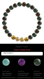 Özel Tasarım Elastik Misineli - 25 Taş - Özel Tasarım Görseli