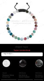 Özel Tasarım Merdiven Kapama Bileklik - 27 Taş - Özel Tasarım Görseli