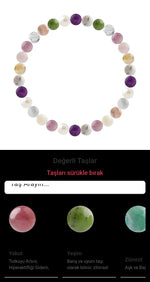 Özel Tasarım Elastik Misineli - 30 Taş - Özel Tasarım Görseli