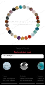 Özel Tasarım Elastik Misineli - 27 Taş - Özel Tasarım Görseli