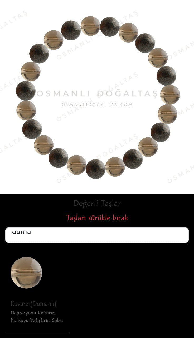 Özel Tasarım Elastik Misineli - 23 Taş - Özel Tasarım Görseli