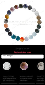 Özel Tasarım Elastik Misineli - 23 Taş - Özel Tasarım Görseli