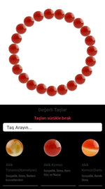 Özel Tasarım Elastik Misineli - 23 Taş - Özel Tasarım Görseli