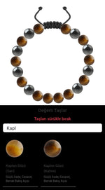 Özel Tasarım Merdiven Kapama Bileklik - 20 Taş - Özel Tasarım Görseli