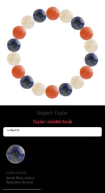 Özel Tasarım Elastik Misineli - 18 Taş - Özel Tasarım Görseli