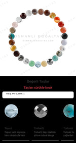 Özel Tasarım Elastik Misineli - 27 Taş - Özel Tasarım Görseli