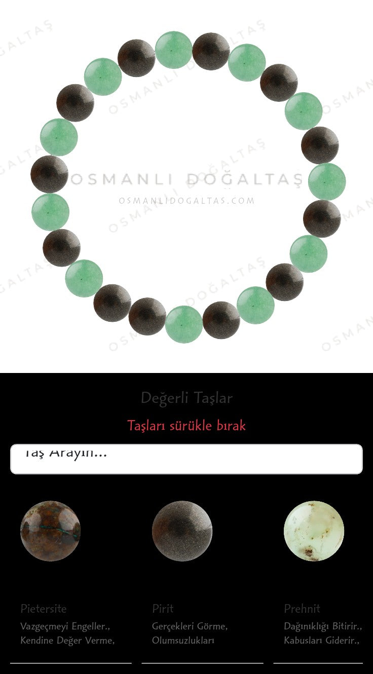 Özel Tasarım Elastik Misineli - 23 Taş - Özel Tasarım Görseli