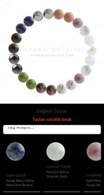 Özel Tasarım Elastik Misineli - 23 Taş - Özel Tasarım Görseli