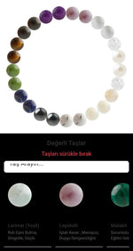 Özel Tasarım Elastik Misineli - 25 Taş - Özel Tasarım Görseli
