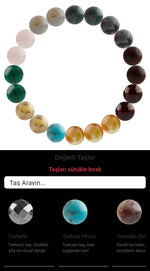 Özel Tasarım Elastik Misineli - 20 Taş - Özel Tasarım Görseli