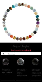 Özel Tasarım Elastik Misineli - 33 Taş - Özel Tasarım Görseli