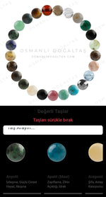 Özel Tasarım Elastik Misineli - 25 Taş - Özel Tasarım Görseli