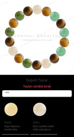 Özel Tasarım Elastik Misineli - 18 Taş - Özel Tasarım Görseli