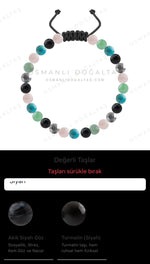 Özel Tasarım Merdiven Kapama Bileklik - 27 Taş - Özel Tasarım Görseli