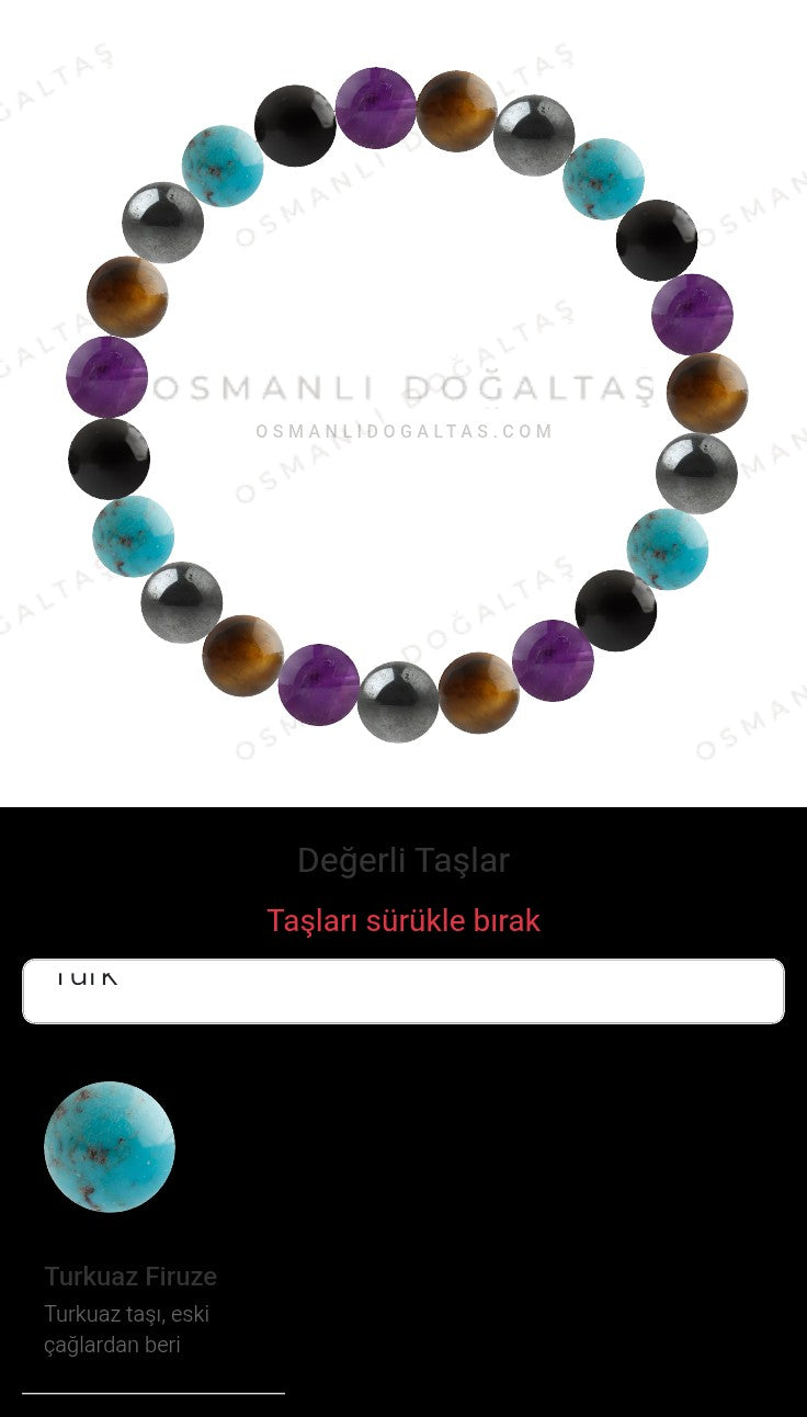 Özel Tasarım Elastik Misineli - 23 Taş - Özel Tasarım Görseli