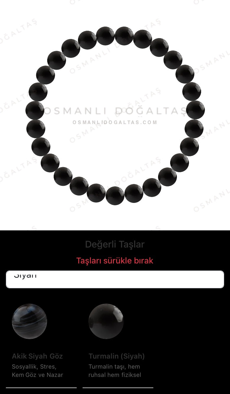 Özel Tasarım Elastik Misineli - 27 Taş - Özel Tasarım Görseli