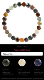 Özel Tasarım Elastik Misineli - 25 Taş - Özel Tasarım Görseli