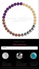 Özel Tasarım Elastik Misineli - 33 Taş - Özel Tasarım Görseli