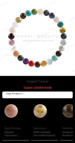 Özel Tasarım Elastik Misineli - 27 Taş - Özel Tasarım Görseli